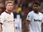 Bóng đá - Man City gấp rút thay De Bruyne nghỉ dài hạn, sắp mua SAO West Ham 80 triệu bảng