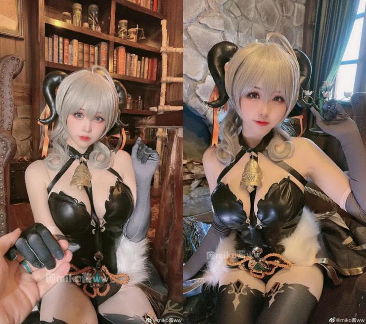 Cô nàng Ganyu game Genshin Impact trong màn cosplay cực “cuốn” - 2