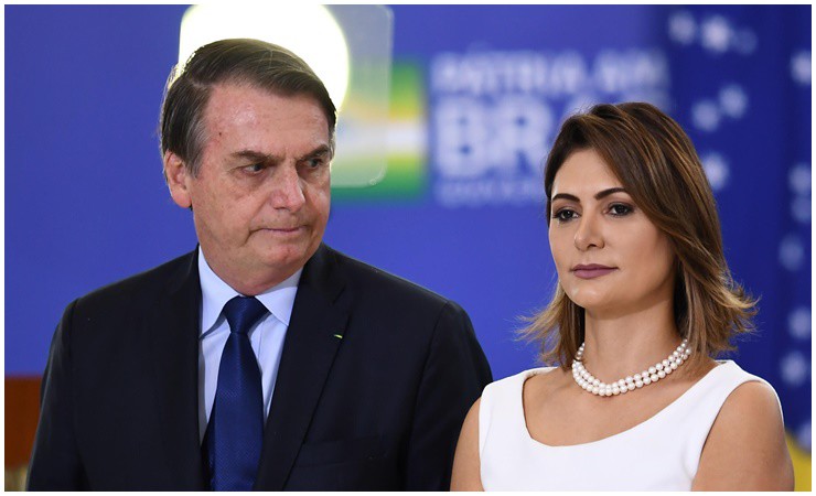 Cựu Đệ nhất phu nhân Brazil, bà Michelle Bolsonaro từng gây chú ý bởi nhan sắc xinh đẹp.
