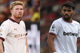 Man City gấp rút thay De Bruyne nghỉ dài hạn, sắp mua SAO West Ham 80 triệu bảng