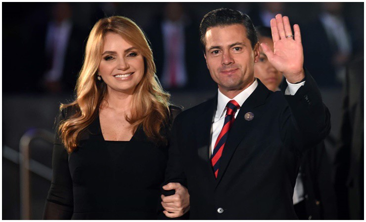 Vợ chồng cựu Tổng thống Enrique Pena Nieto có một thời gian là cặp đôi đẹp trong giới chính trường.&nbsp;
