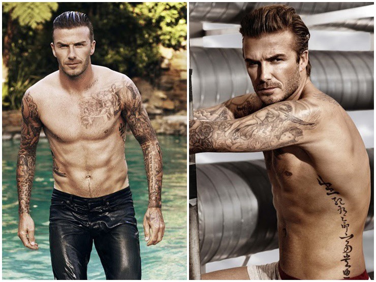 Dù đã U50, Beckham vẫn rất phong độ.