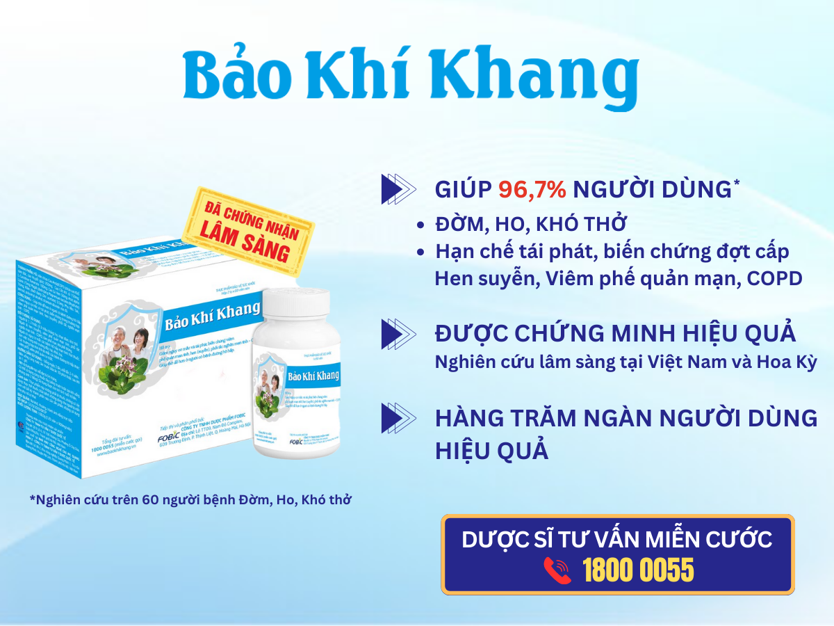 Suy hô hấp do tái phát hen suyễn, đàm ho, khó thở - nguy hiểm cần biết - 6