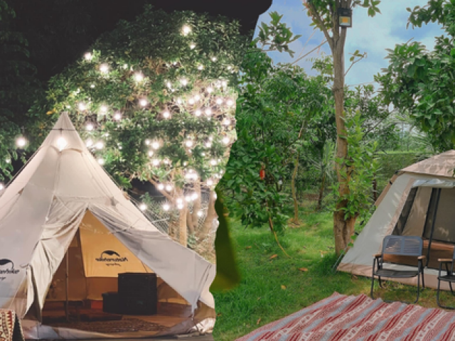 Hà Nội: ”Đưa nhau đi trốn” cuối tuần tại 3 quán cà phê kết hợp camping giá ”hạt dẻ”