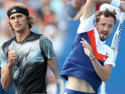 Thể thao - Video tennis Zverev - Medvedev: Kịch chiến 152 phút, cắt chuỗi thất bại (Cincinnati Open)