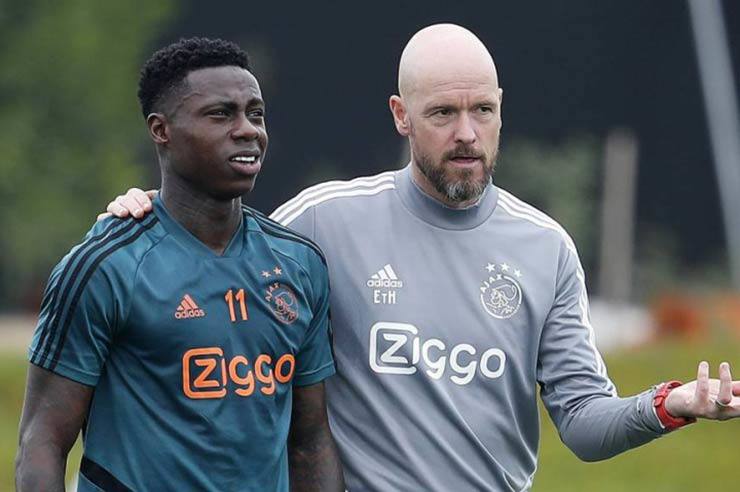 Ten Hag từng bảo vệ Quincy Promes dù cầu thủ này bị bắt do đâm người và sau đó là buôn ma túy