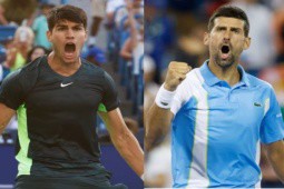 Djokovic chỉ thua Alcaraz 20 điểm, Rune lên số 4 thế giới (Bảng xếp hạng tennis 21/8)