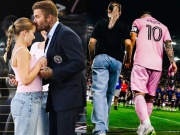 Đời sống Showbiz - Người có nụ cười đẹp nhất của nhà Beckham, chỉ 1 khoảnh khắc bên Messi cũng đủ &quot;gây sốt&quot;