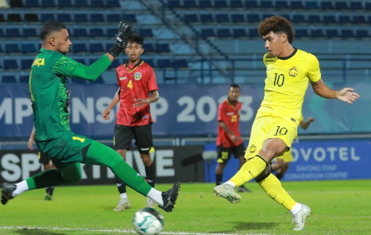 u23 Malaysia sẽ chạm trán U23 Việt Nam ở bán kết&nbsp;U23 Đông Nam Á