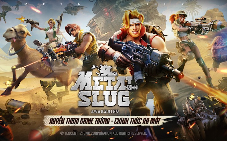 Metal Slug: Awakening chính thức ra mắt hôm 22/8.