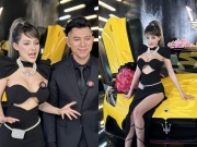 Đời sống Showbiz - Lương Bằng Quang và bạn gái chi 23 tỷ tậu siêu xe Maserati MC20 đầu tiên tại Việt Nam