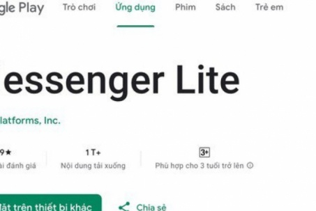 Messenger Lite bị xóa khỏi Google Play