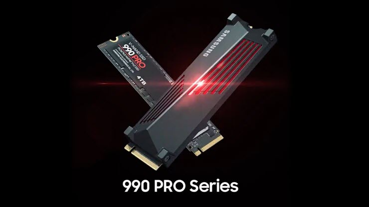 The Samsung 990 PRO 4TB SSD version is about to be released this year.