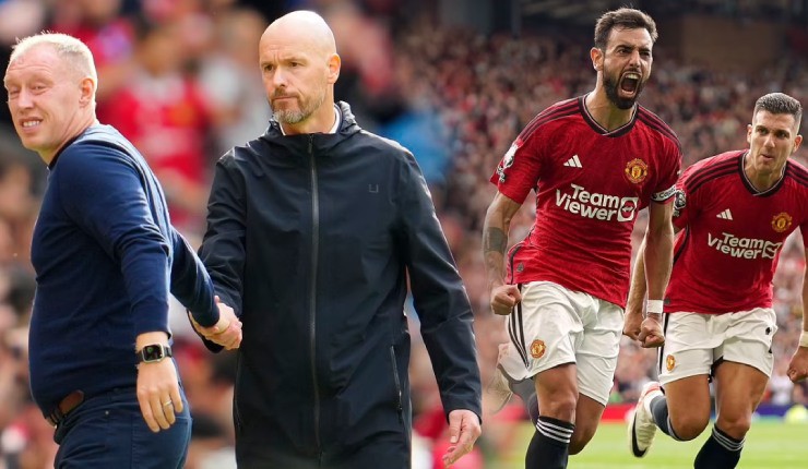 HLV Ten Hag hài lòng với Bruno Fernandes và tinh thần chiến đấu của các cầu thủ MU