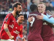 Bóng đá - Bất ngờ bảng xếp hạng Ngoại hạng Anh: MU áp sát Man City, West Ham chiếm ngôi đầu