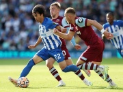 Bóng đá - Video bóng đá Brighton - West Ham: Phản đòn chí mạng, bùng nổ 4 bàn (Ngoại hạng Anh)