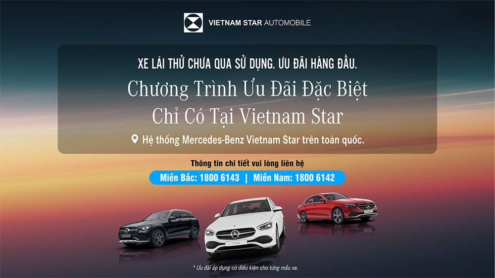 Sở hữu Mercedes-Benz siêu tiết kiệm với ưu đãi chỉ có tại nhà phân phối chính hãng Vietnam Star - 1
