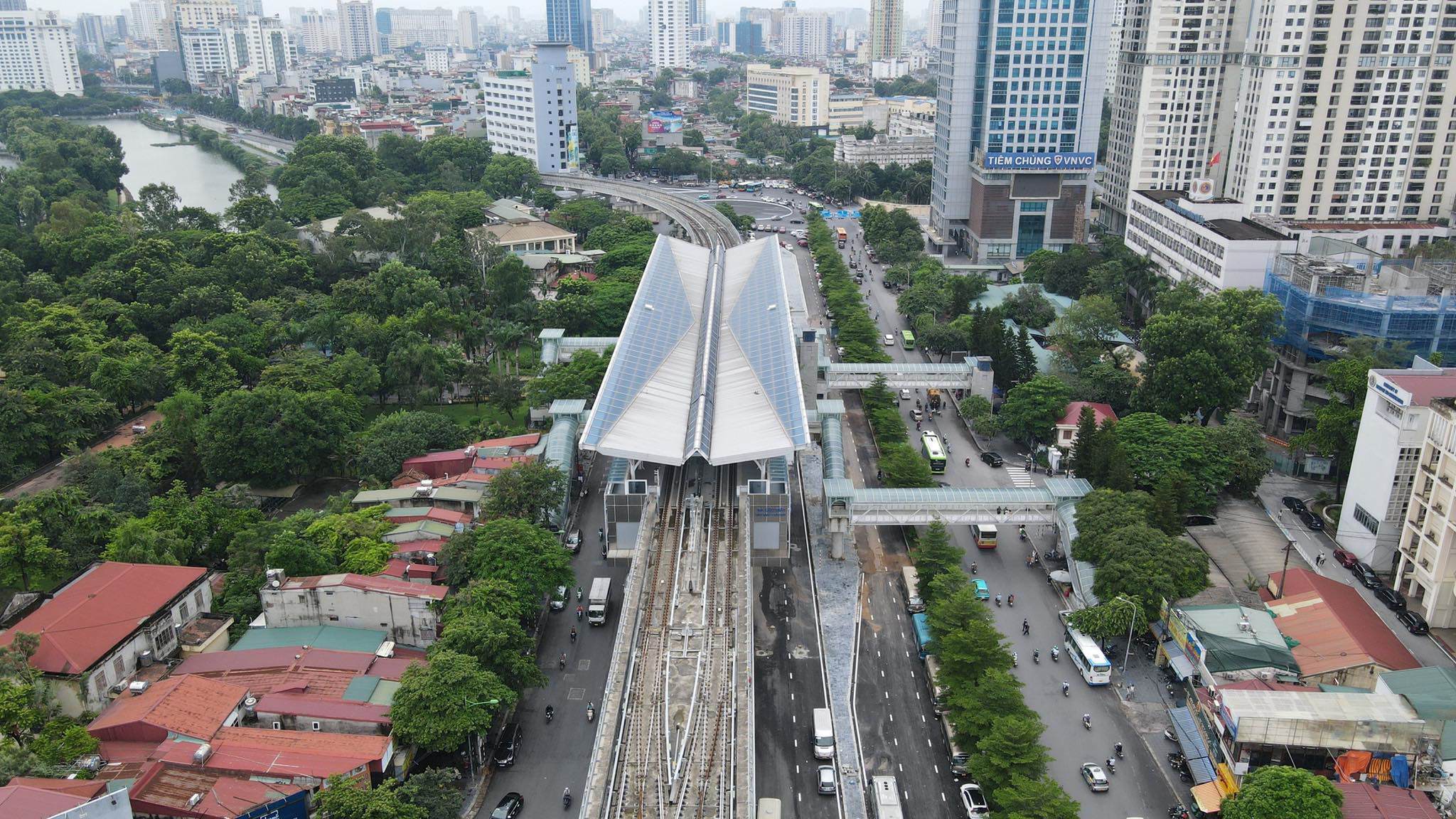 Hình ảnh nhà ga đặc biệt nhất của tuyến đường sắt Nhổn – ga Hà Nội - 1