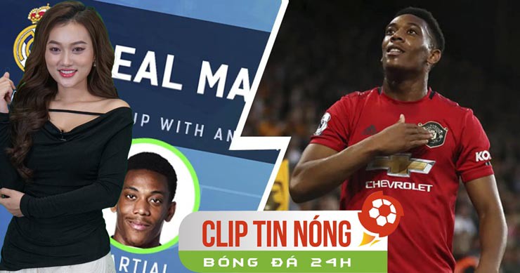 Martial có thể gia nhập Real Madrid trong những ngày cuối kỳ chuyển nhượng