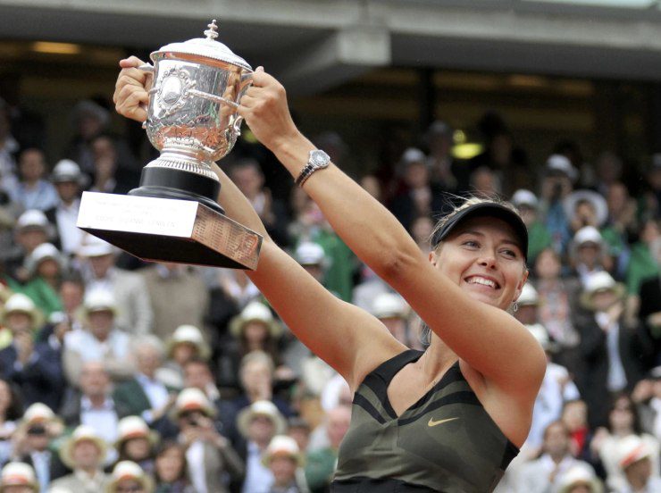 Sharapova từng chinh phục US Open 2006