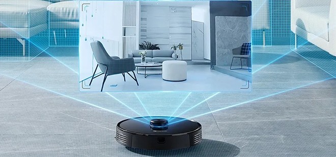 Midea M7 Pro - Robot hút bụi thông minh với áp suất cao lên đến 4000pa - 1