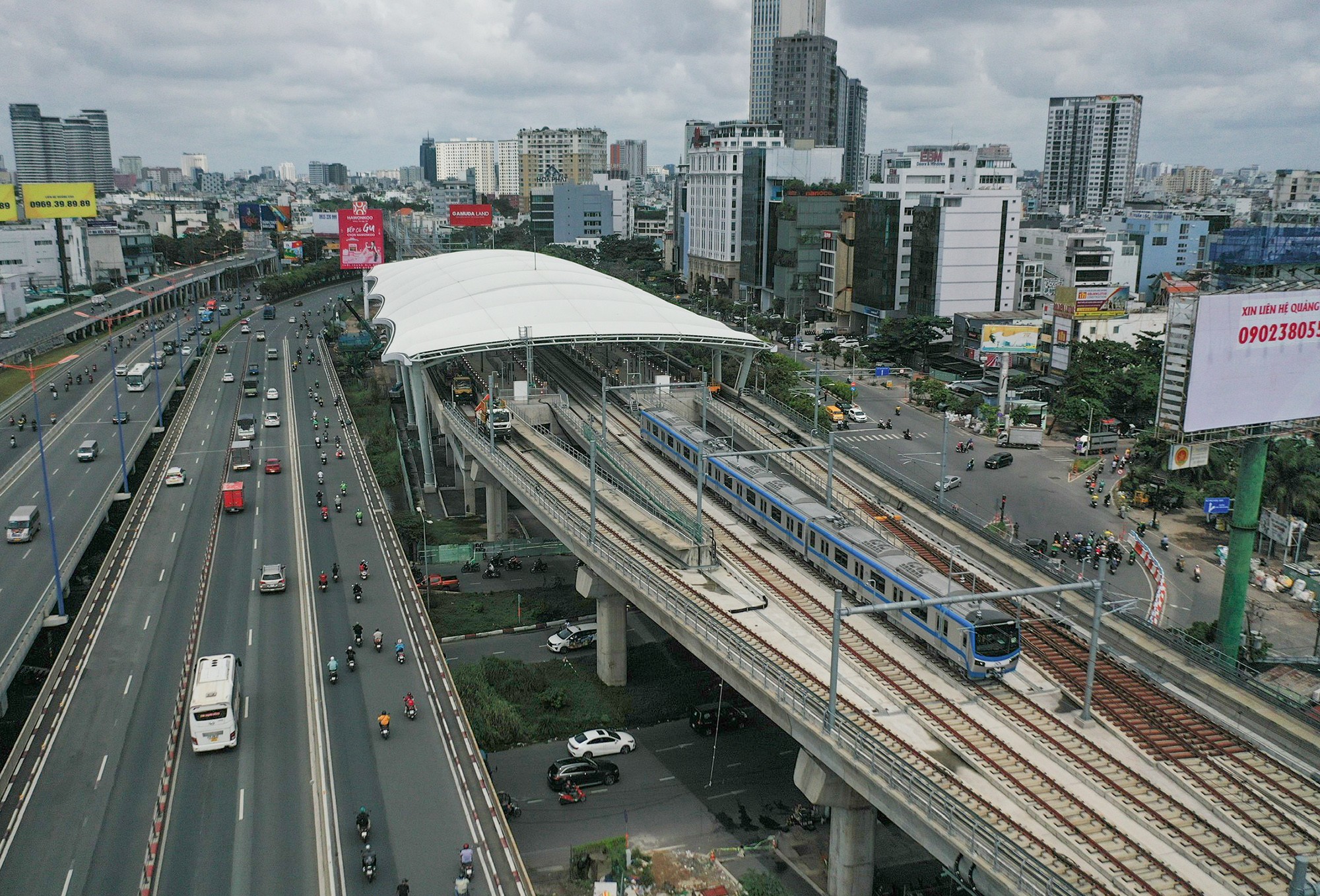 Đoàn tàu metro số 1 chạy toàn tuyến từ Bến Thành đến Suối Tiên - 5