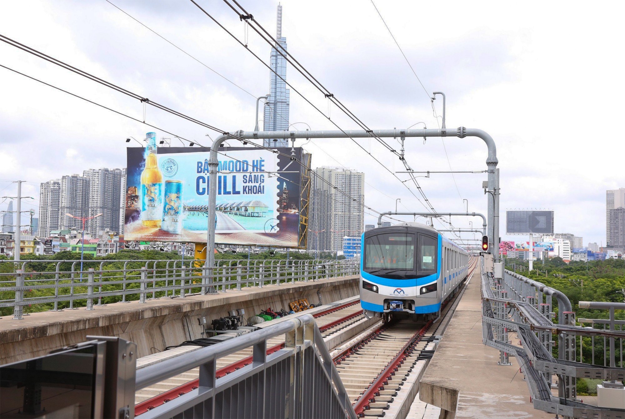 Đoàn tàu metro số 1 chạy toàn tuyến từ Bến Thành đến Suối Tiên - 8
