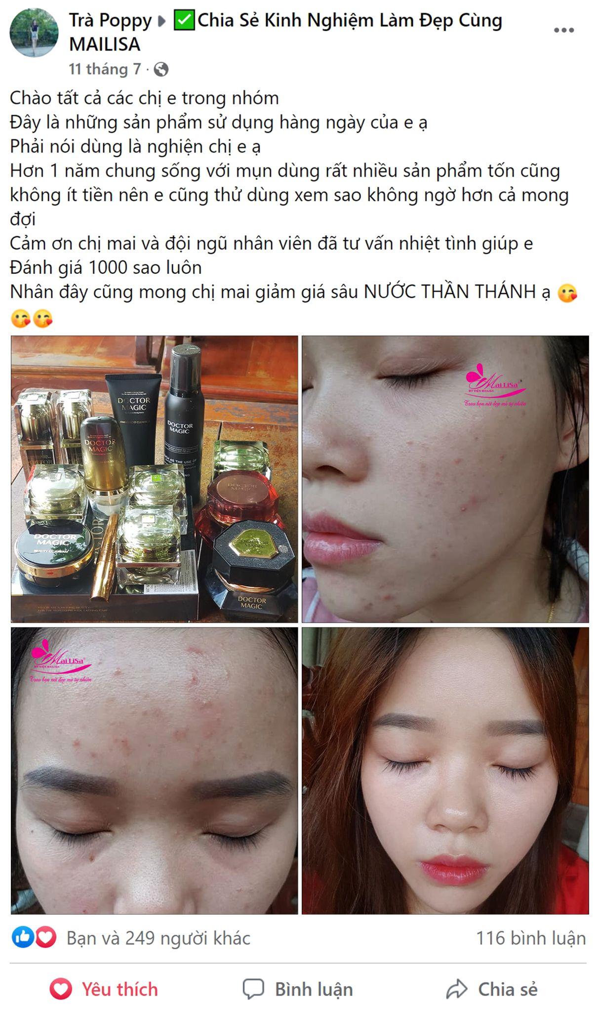 Mỹ phẩm Doctor Magic của Mailisa: Chất lượng cao cấp – giá bình dân - 4