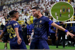 Ronaldo bất ngờ từ bỏ hat-trick, nhường đồng đội Al Nassr đá phạt đền