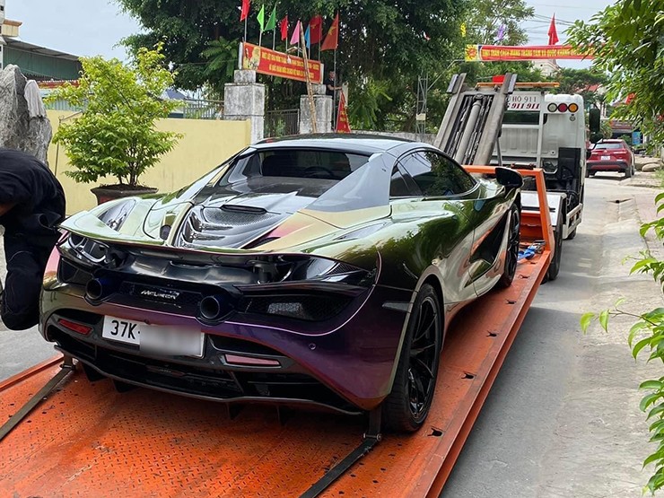 Siêu xe Anh Quốc McLaren 720S mui trần đầu tiên về Xứ Nghệ - 2