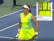 Thể thao - Trang phục gây xôn xao US Open 2023: Nữ tay vợt mặc đồ như &quot;bóng tennis&quot;