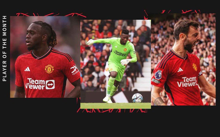 Wan-Bissaka, Onana, Fernandes được vinh danh