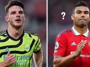 Bóng đá - 3 điểm nóng đáng chú ý đại chiến Arsenal – MU: Tâm điểm Casemiro - Rice