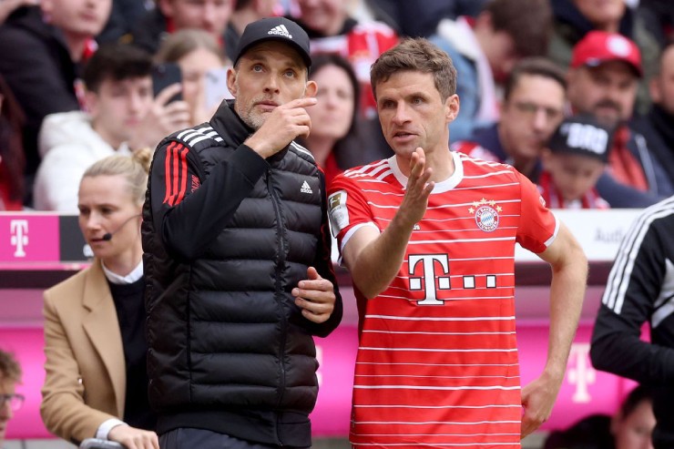 HLV Tuchel và tiền đạo Muller đánh giá cao MU