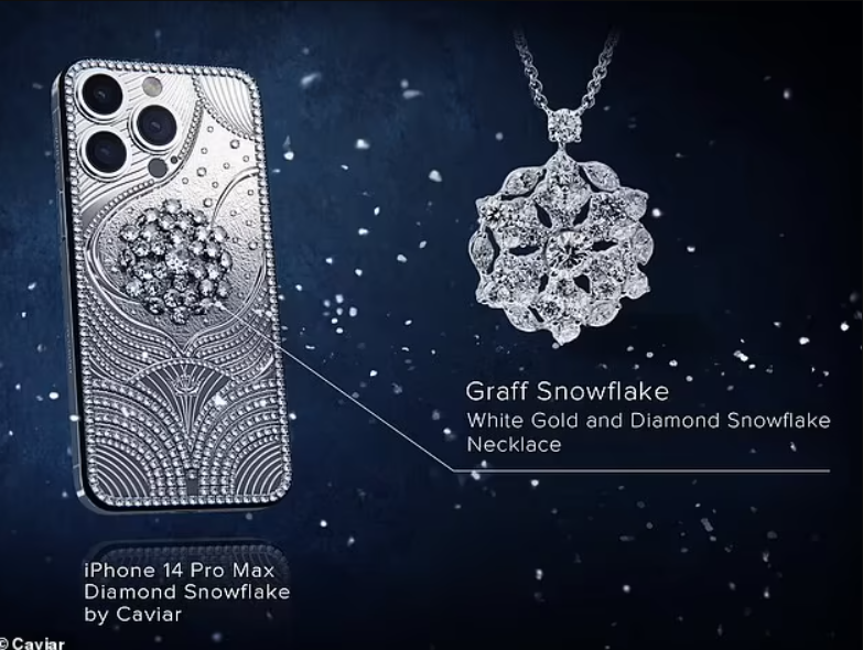 iPhone 14 Pro Max&nbsp;Diamond Snowflake.