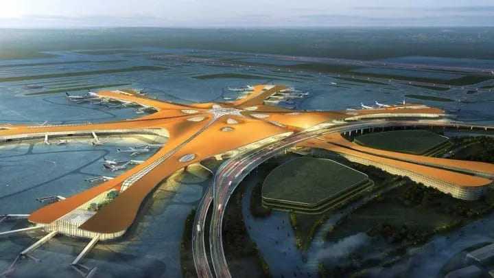 Sân bay triệu tỷ của Trung Quốc, diện tích siêu khủng nhưng chỉ mất 5 năm xây dựng - 1