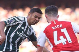 Chấm điểm đại chiến Arsenal - MU: Thảm họa Evans - Casemiro, đỉnh cao Rice