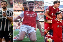 Kịch tính bảng xếp hạng NHA: MU rơi tự do, Arsenal - Liverpool ”công phá” top 5