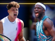 Thể thao - Trực tiếp US Open ngày 7: Tiafoe vào tứ kết, &quot;Tiểu Serena&quot; hạ Wozniacki