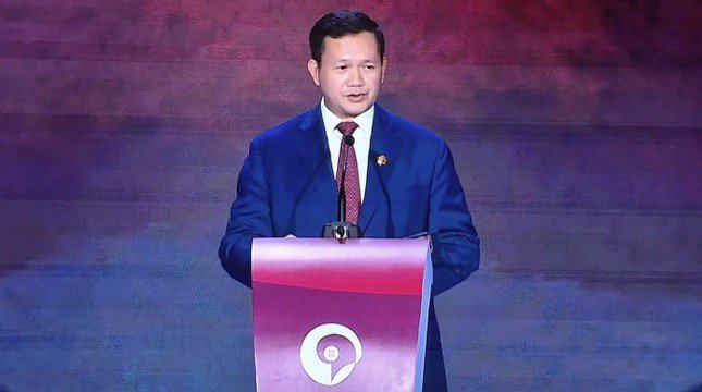 Tân Thủ tướng Campuchia có bài phát biểu quốc tế đầu tiên - 1