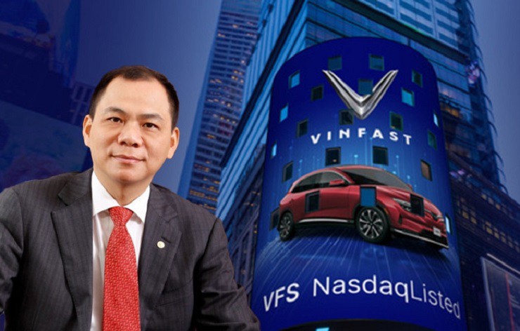 Cổ phiếu biến động, hãng xe VinFast của tỷ phú Phạm Nhật Vượng đứng vị trí thứ 8 thế giới - 1
