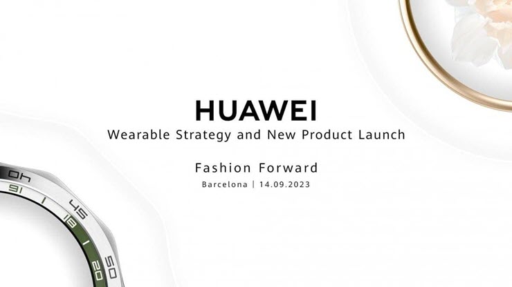 Poster về sự kiện giới thiệu smartwatch mới của Huawei sắp được tổ chức.