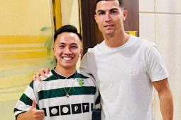 Chàng trai Việt được gặp và tặng quà cho Ronaldo “gây bão” YouTube là ai?