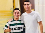 Đời sống Showbiz - Chàng trai Việt được gặp và tặng quà cho Ronaldo “gây bão” YouTube là ai?