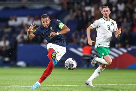 Video bóng đá Pháp - CH Ireland: Dấu ấn Mbappe, vững vàng đỉnh bảng (Vòng loại EURO)