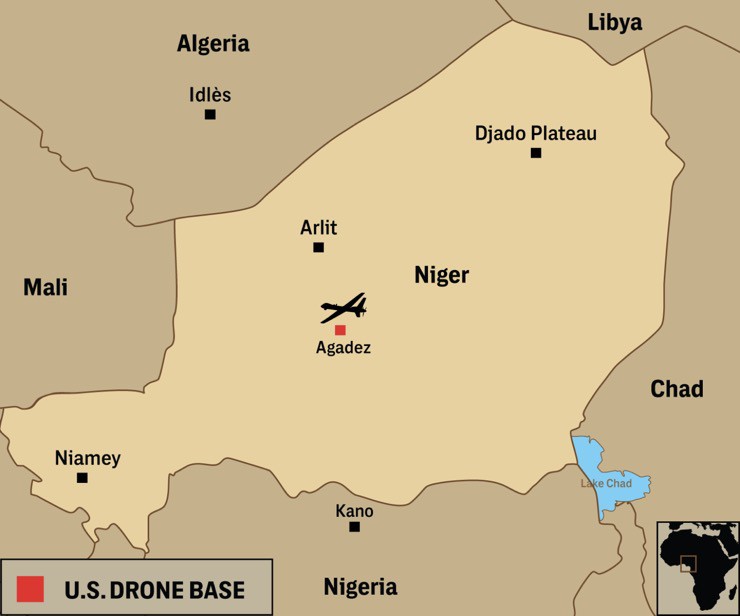 Động thái điều chuyển binh sĩ của Mỹ ở Niger sau khi Pháp đàm phán rút quân - 2
