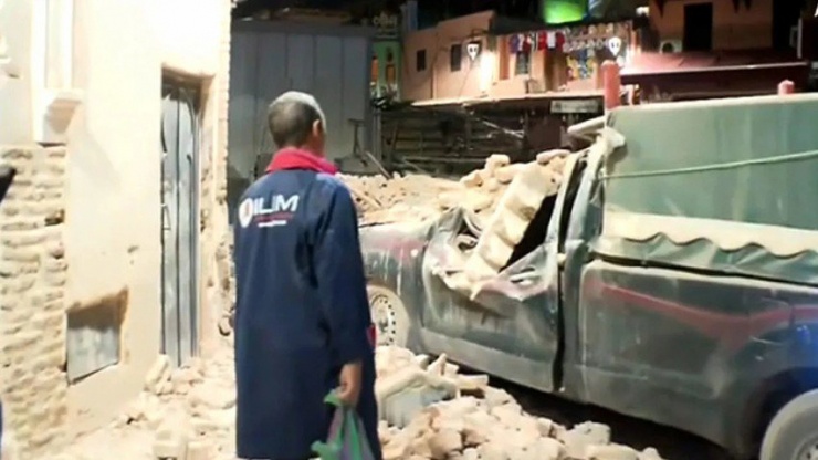 Morocco hứng động đất mạnh, gần 300 người chết, hơn 150 người bị thương - 1
