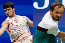 Sững sờ Medevev giao bóng hỏng 5 lần liên tiếp, Alcaraz vẫn chịu thua ở US Open