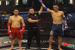 Võ sĩ Phạm Công Minh thắng knock-out chỉ 15 giây, lập kỷ lục giải MMA số 1 Việt Nam