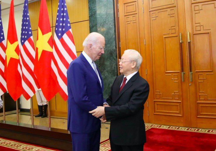 Nội dung hội đàm giữa Tổng Bí thư Nguyễn Phú Trọng và Tổng thống Mỹ Joe Biden - 2